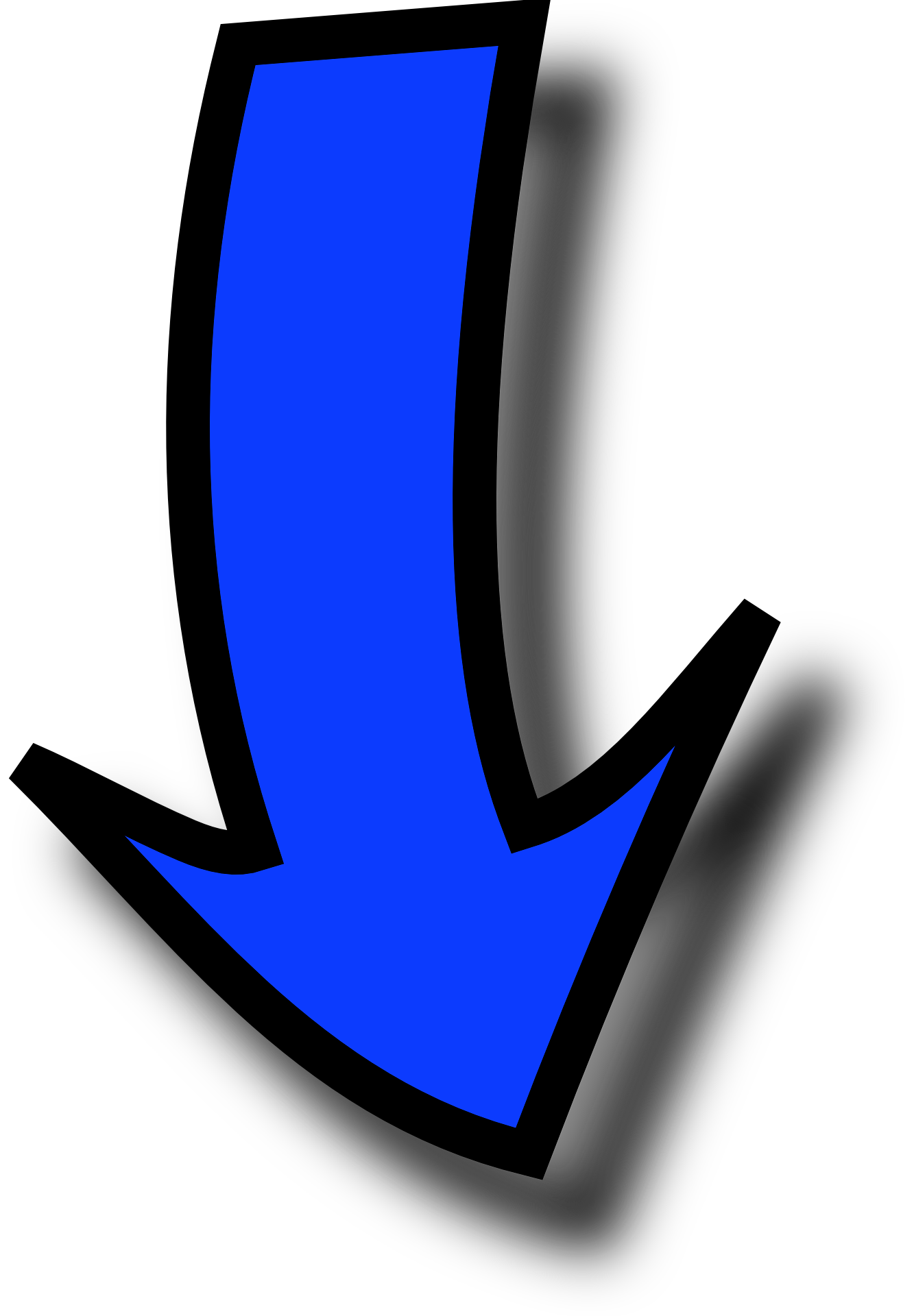 blue-arrow-down