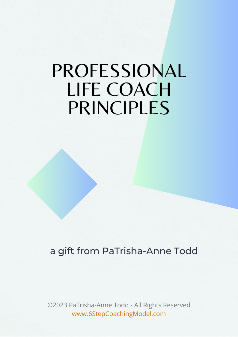 Professional Life Coaching Principles